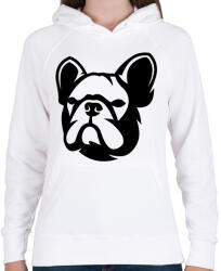 printfashion Franchie - Női kapucnis pulóver - Fehér (5113899)