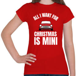 printfashion CHRISTMAS MINI - Női póló - Piros (10135947)