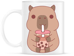 printfashion Bubble tea Capybara - Bögre - Fehér (13818022)
