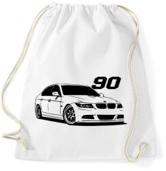 printfashion Bmw E90 - Sportzsák, Tornazsák - Fehér (14791155)