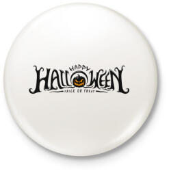 printfashion Boldog halloweent 2 - Kitűző, hűtőmágnes - Fehér (5553161)