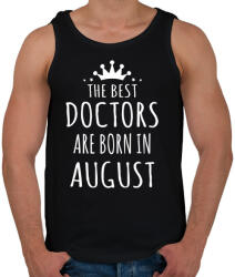 printfashion A legjobb dokik augusztusban születnek - Férfi atléta - Fekete (317667)