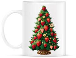 printfashion Epres karácsonyfa - Bögre - Fehér (15295636)