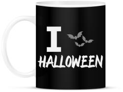 printfashion I love Halloween - Bögre - Fekete (9531289)