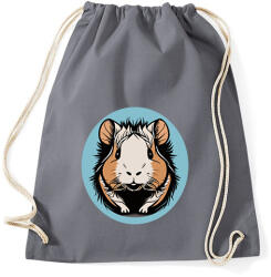 printfashion Mosolygó tengerimalac - Sportzsák, Tornazsák - Grafitszürke (13731683)