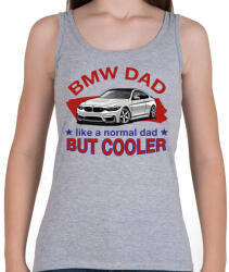 printfashion BMW Dad - Női atléta - Sport szürke (14784379)