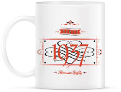 printfashion since-1937-red-black - Bögre - Fehér (790640)
