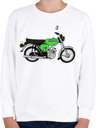 printfashion Simson - Gyerek pulóver - Fehér (2935772)