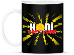 printfashion HODL DON'T FOSS - Bögre - Fekete (10485949)