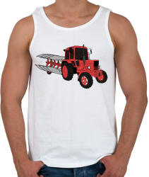 printfashion traktor - Férfi atléta - Fehér (5757988)