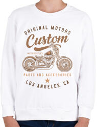 printfashion Motoros 04 - Original Motors - Gyerek pulóver - Fehér (4943164)