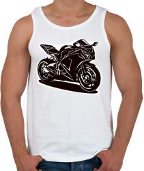 printfashion cbr firebla - Férfi atléta - Fehér (2894929)
