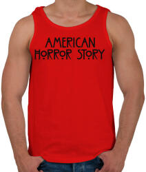 printfashion American Horror Story - Férfi atléta - Piros (498578)