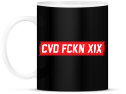 printfashion Covid fuckin 19 - Bögre - Fekete (2811391)