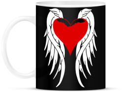 printfashion Angel - Bögre - Fekete (15092148)