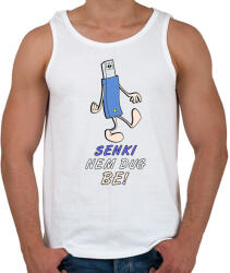 printfashion senki nem - Férfi atléta - Fehér (3393684)