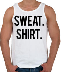 printfashion Sweat Shirt - Férfi atléta - Fehér (4360541)