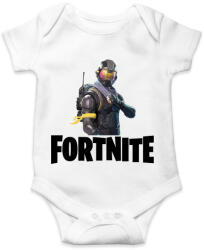 printfashion Fortnite #6 /Black/ - Baba Body - Fehér (1332098)