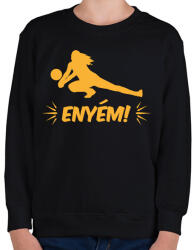 printfashion Enyém! - Gyerek pulóver - Fekete (14005005)