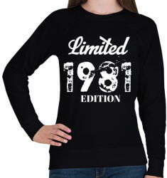 printfashion 1981 - Női pulóver - Fekete (4556769)