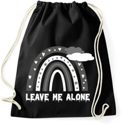 printfashion Leave me alone - Sportzsák, Tornazsák - Fekete (12225554)