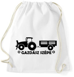 printfashion Gazdász szépe - Sportzsák, Tornazsák - Fehér (1631185)