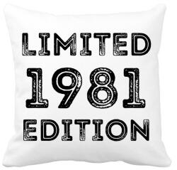 printfashion 1981 - Párnahuzat, Díszpárnahuzat - Fehér (5063999)