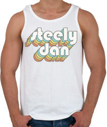 printfashion Steely Dan - Férfi atléta - Fehér (5105598)