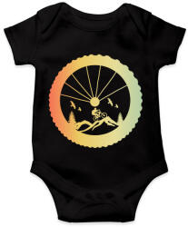 printfashion MOUNTAIN BIKE - Baba Body - Fekete (5013021)