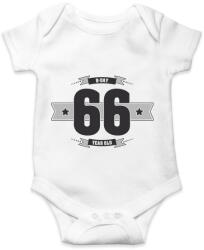printfashion b-day-66-dark-lightgrey - Baba Body - Fehér (1329968)
