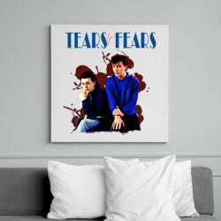 printfashion Tears For Fears - Vászonkép - Fehér (6639515)
