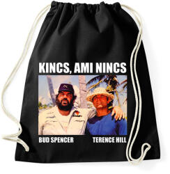 printfashion Bud Spencer és Terence Hill - Sportzsák, Tornazsák - Fekete (11972781)