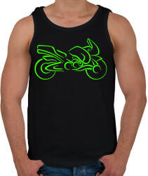 printfashion Sport motor - Férfi atléta - Fekete (2932954)