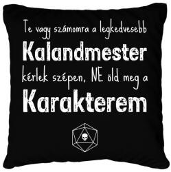 printfashion Ne öld meg a karakterem! - Párnahuzat, Díszpárnahuzat - Fekete (2733446)