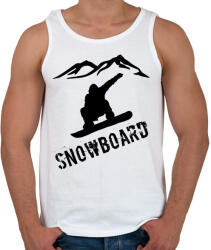 printfashion snowboard - Férfi atléta - Fehér (4057258)