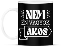 printfashion Nem én vagyok - Névvel (fehér) - Bögre - Fekete (10925784)