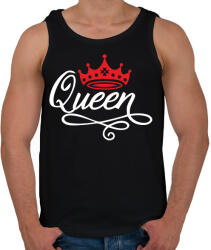 printfashion Queen - Férfi atléta - Fekete (2189314)