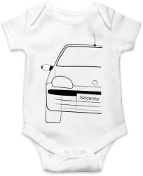 printfashion Fiat Seicento - Baba Body - Fehér (1331476)