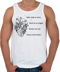 printfashion Radnóti Miklós - Bájoló - Férfi atléta - Fehér (6613880)