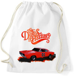 printfashion The Dukes of Hazzard - Sportzsák, Tornazsák - Fehér (2062401)