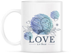 printfashion Szerelem a levegőben - Bögre - Fehér (6061547)