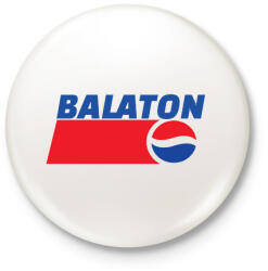 printfashion BALATON - Kitűző, hűtőmágnes - Fehér (9974710)
