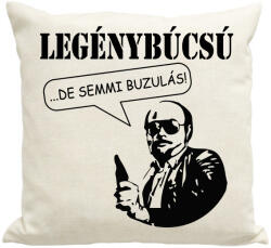 printfashion Legénybúcsú - torrente - Párnahuzat, Díszpárnahuzat - Lenvászon (4264532)