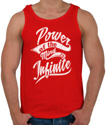 printfashion Az elme ereje - Férfi atléta - Piros (191990)