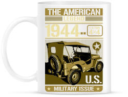 printfashion Amerikai legenda - Bögre - Fehér (787364)