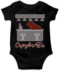 printfashion Capybarista - Baba Body - Fekete (12747904)