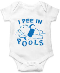 printfashion I pee in pools - Baba Body - Fehér (13557126)