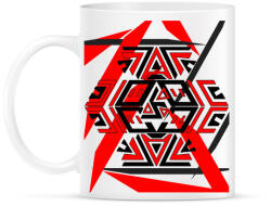 printfashion black&red1 - Bögre - Fehér (2897044)