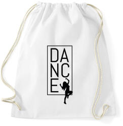 printfashion Dance (black) - Sportzsák, Tornazsák - Fehér (7676604)