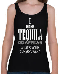 printfashion Tequila disappear - Női atléta - Fekete (392667)